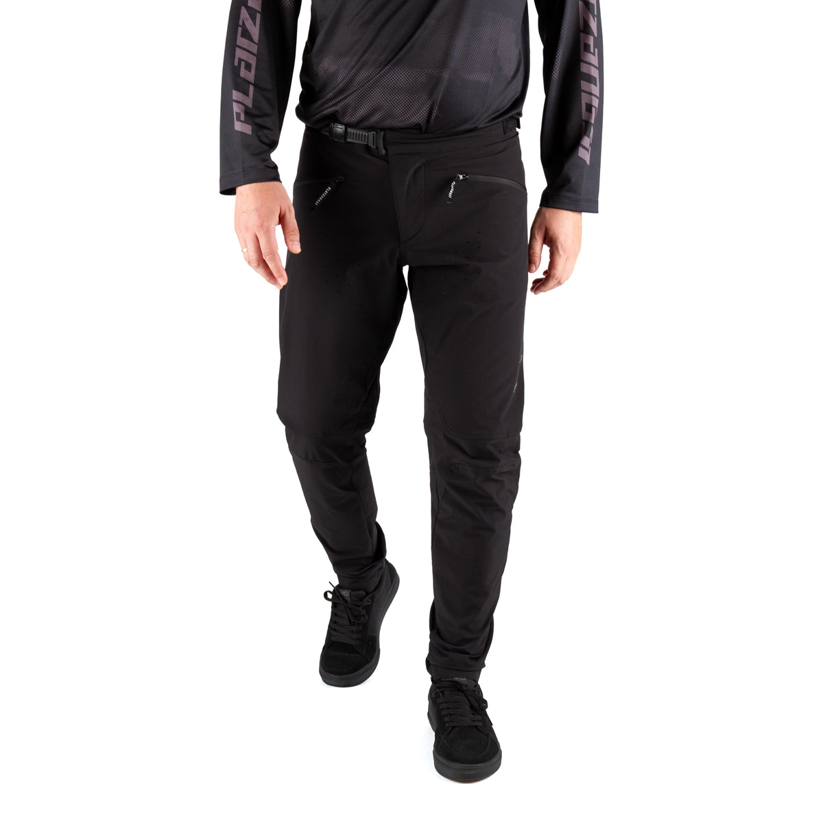 Herren Fahrradhose CF TIGHT in Schwarz - Hose in Bewegung