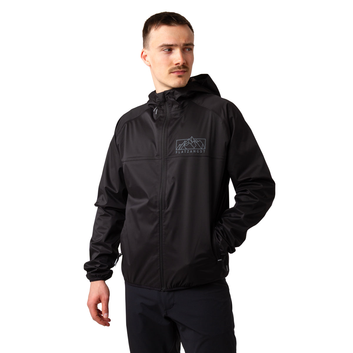 DFL EVO Regenjacke in Schwarz