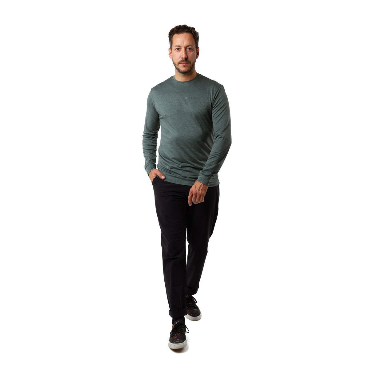 Function Longsleeve - Grün