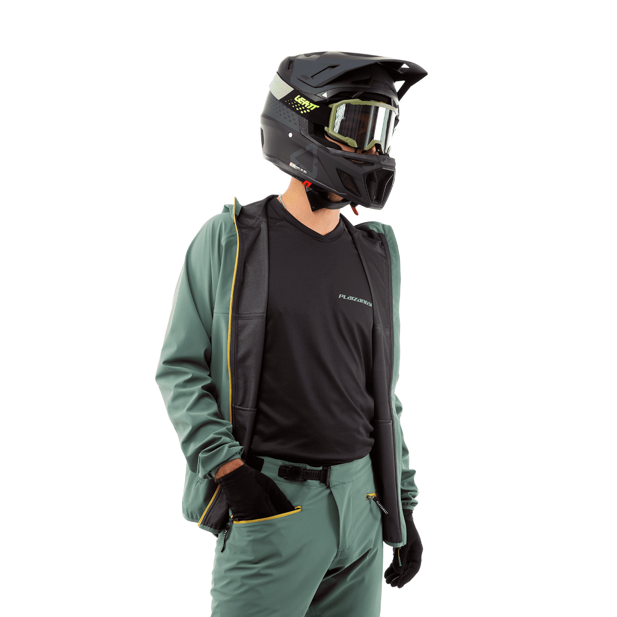 Platzangst DFL Evo Regenjacke - Grün 2