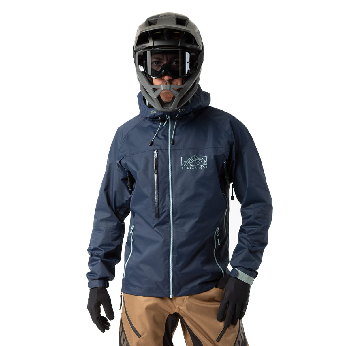 Platzangst TT EVO II Regenjacke - Blau 3
