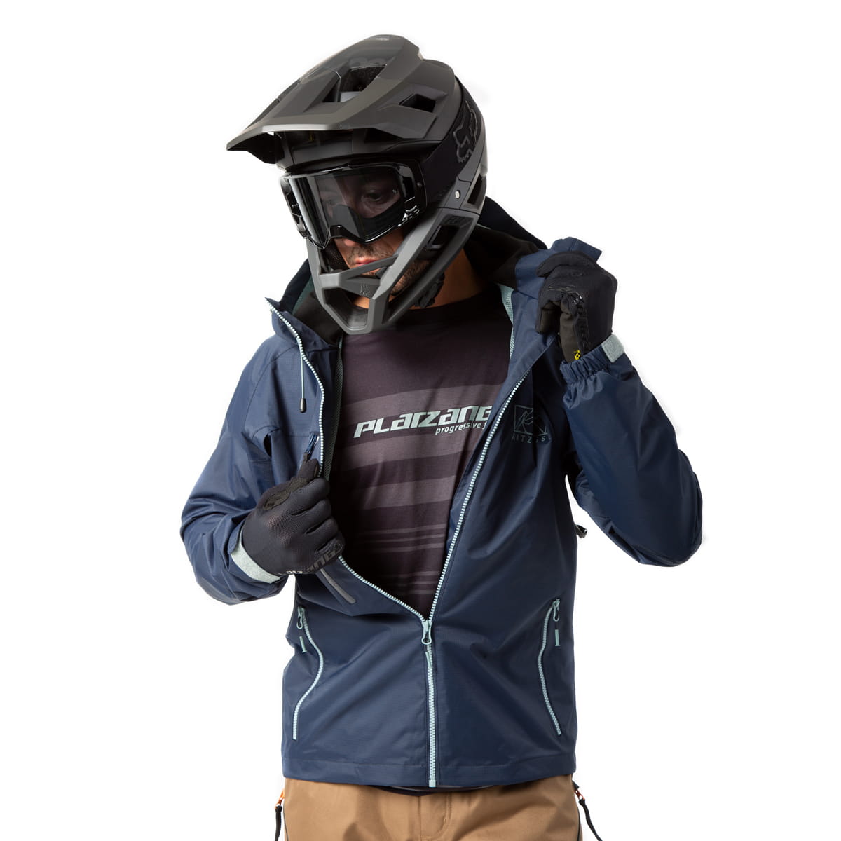 Platzangst TT EVO II Regenjacke - Blau 4
