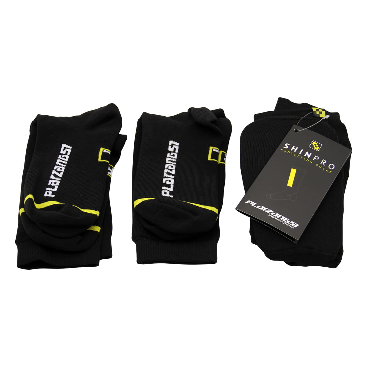 Platzangst SHIN PRO Socke - 3er Pack - Schwarz 3