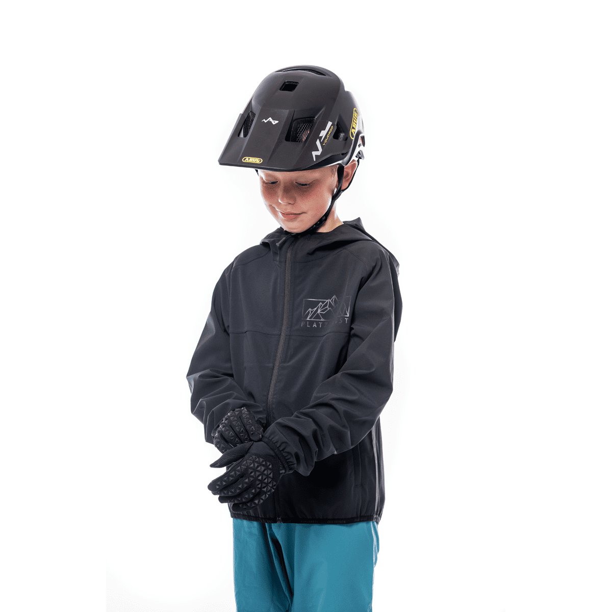 Platzangst DFL Evo Regenjacke Youth - Schwarz 1