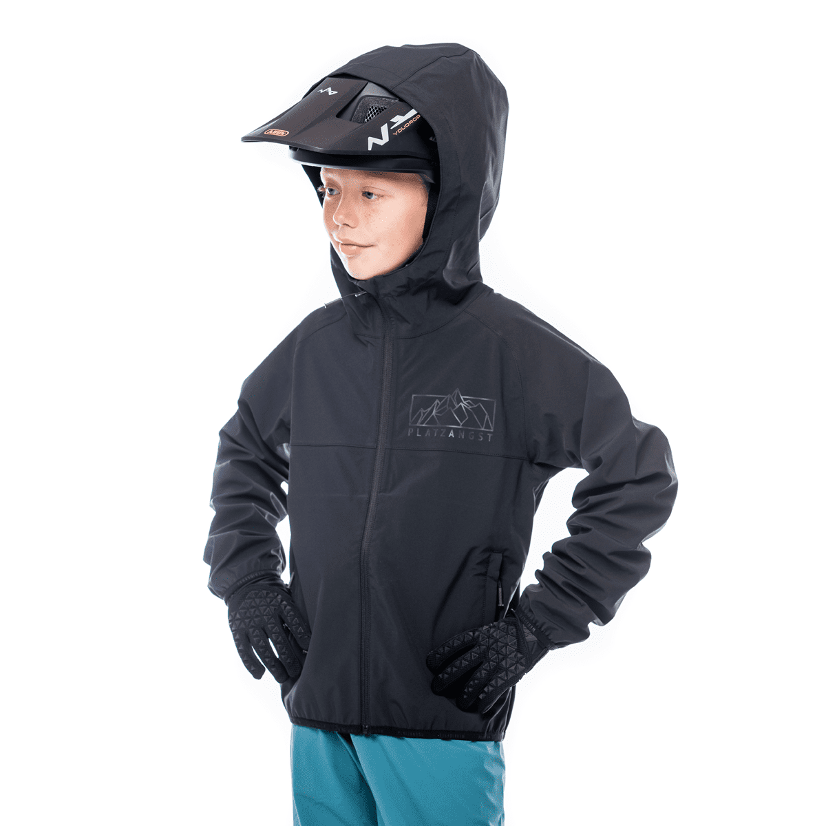 Platzangst DFL Evo Regenjacke Youth - Schwarz 3