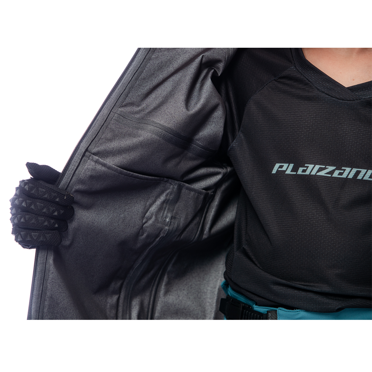 Platzangst DFL Evo Regenjacke Youth - Schwarz 8