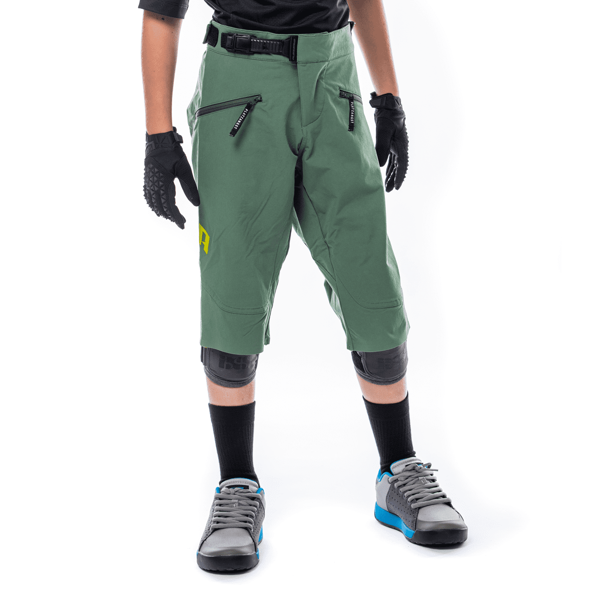 Platzangst CF Tight Shorts Youth - Grün 4