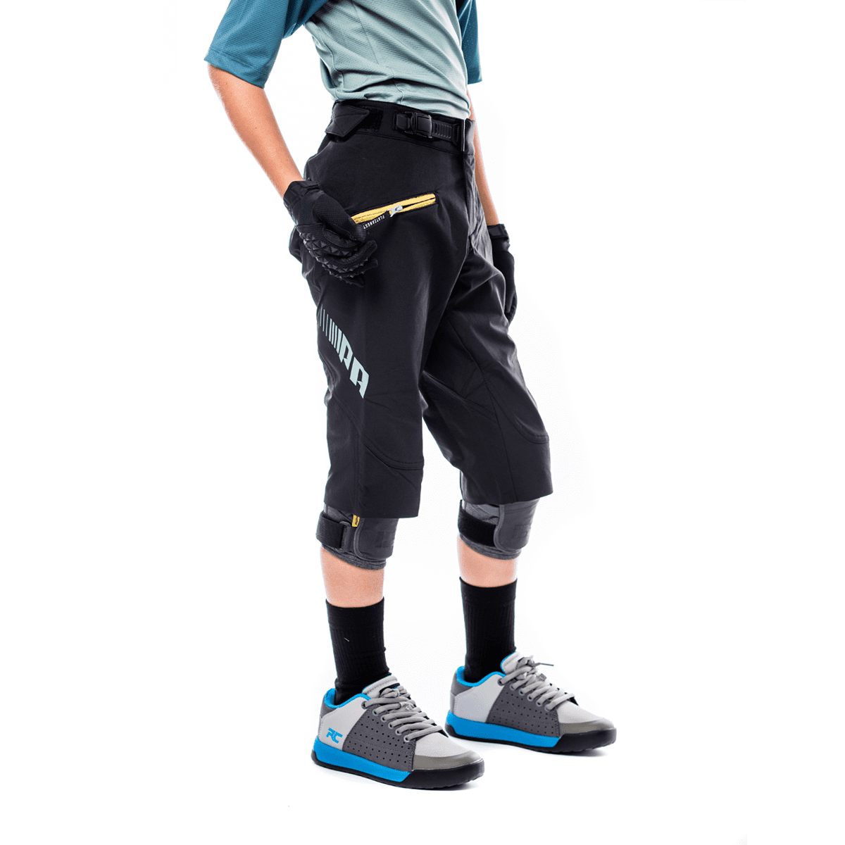 Platzangst CF Tight Shorts Youth - Schwarz 6