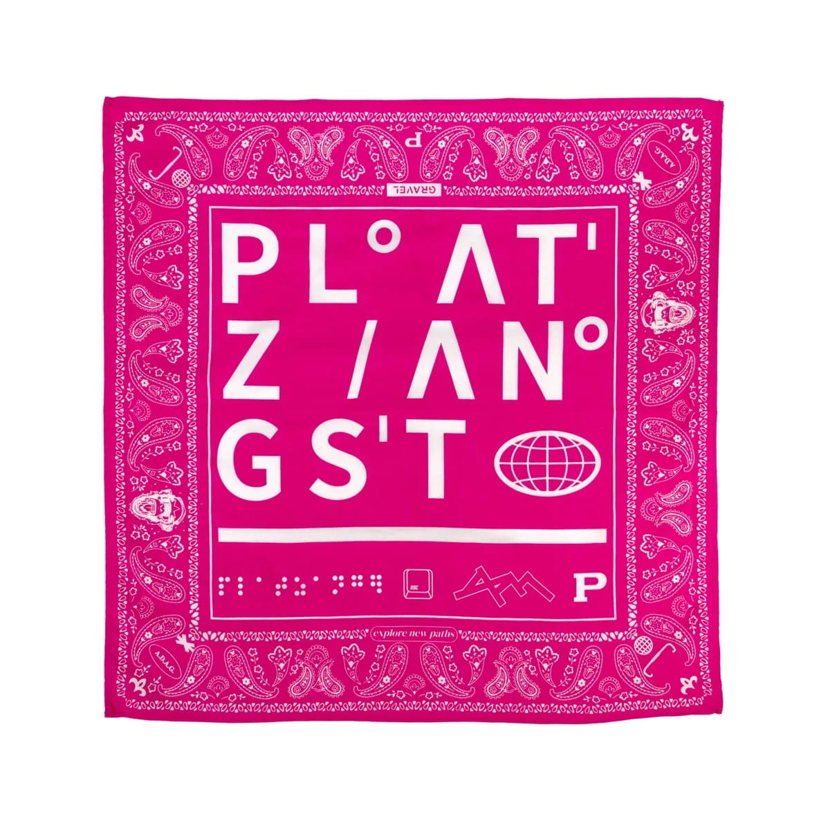 Platzangst Explore Bandana - Pink 2