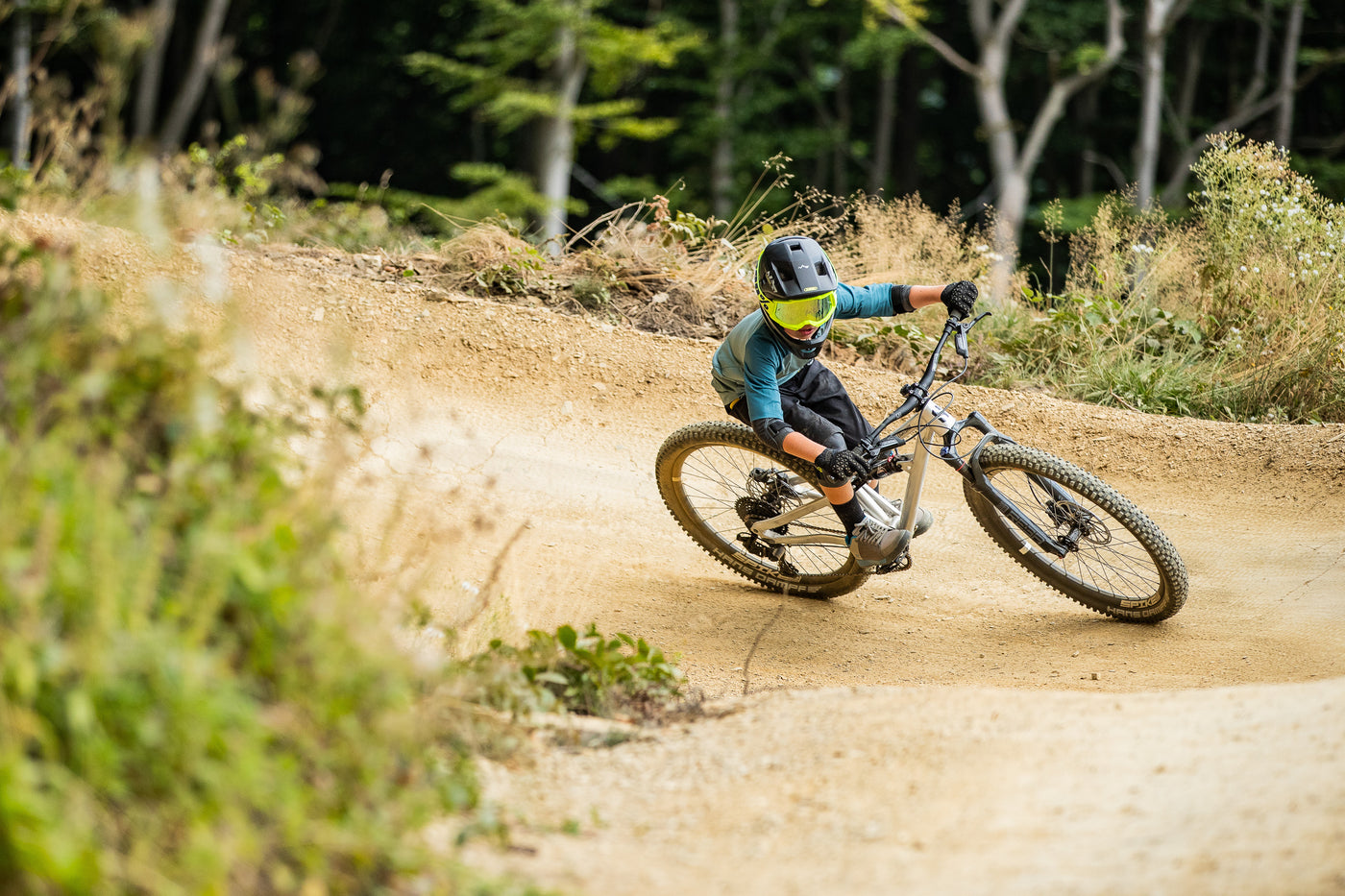 Luke Peters in Steilkurve