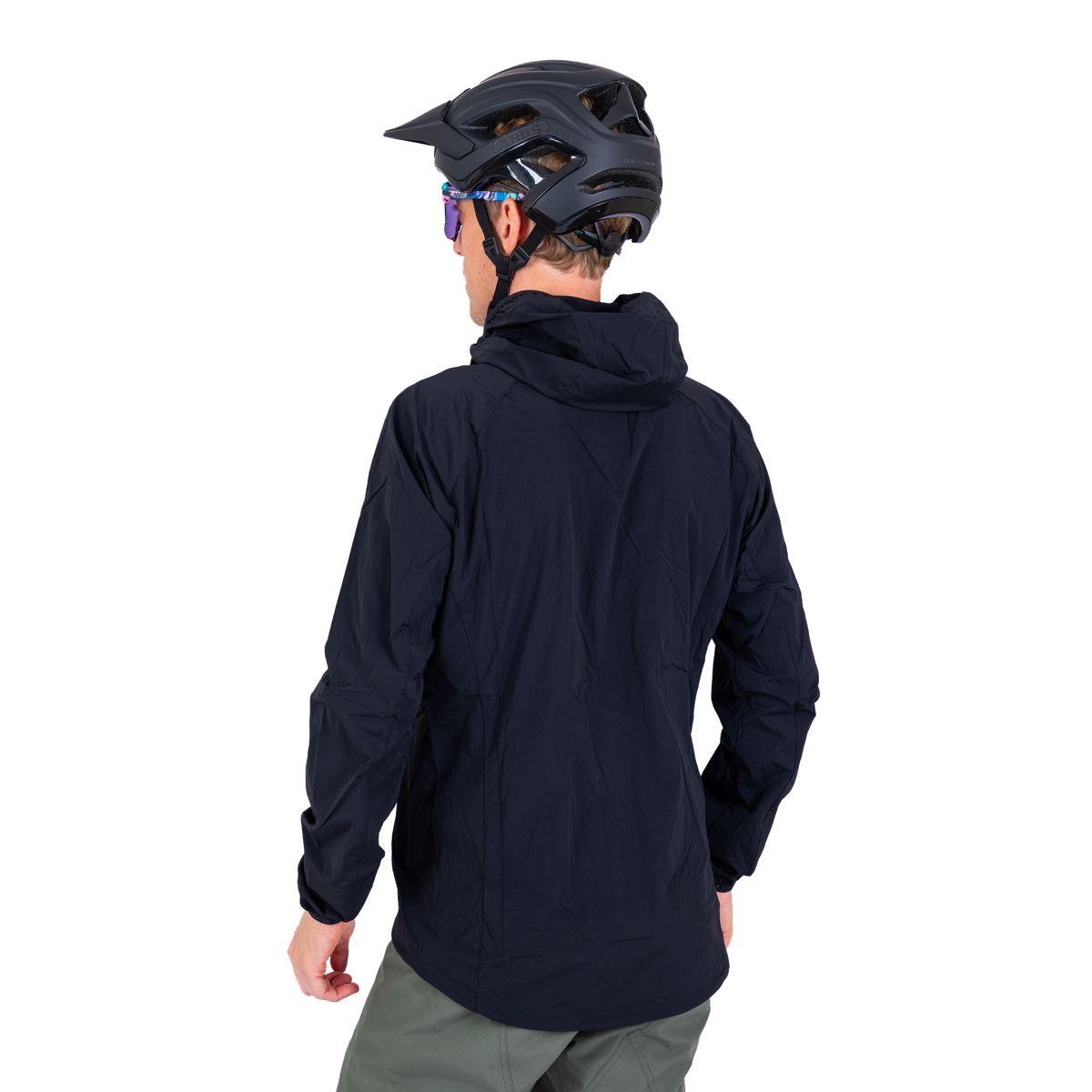 Windbreaker Jacke AIRY JACKET Schwarz - Rückansicht Variante