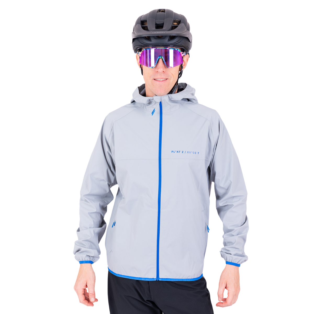 Regenjacke DFL EVO Grau - Vorderansicht Variante