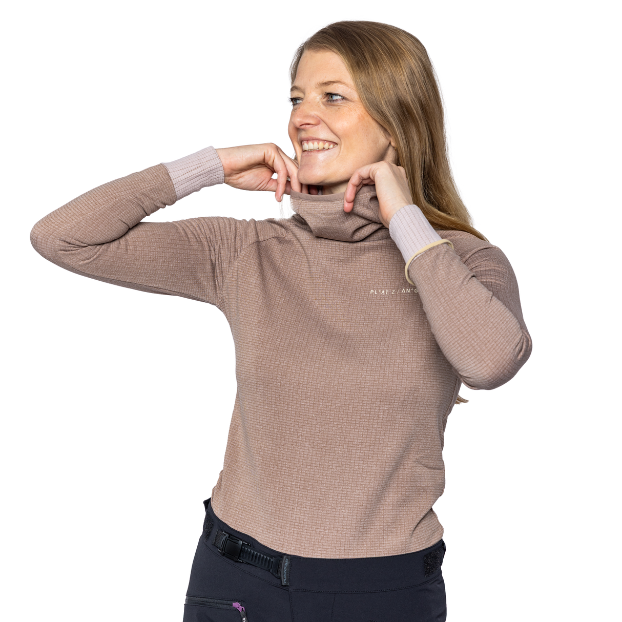 Damen Wintertrikot mit Kapuze - Bild von vorne (Variante)