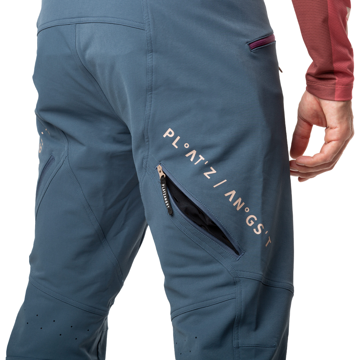 Platzangst Impalla Pants - Blau Belüftung 3