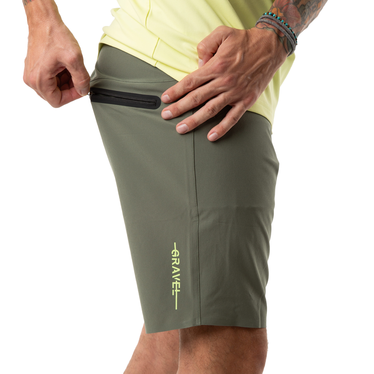 Platzangst Path Shorts - Grün 3