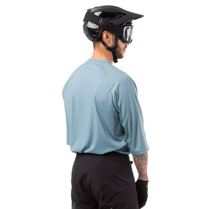 Artikelbild Herrentrikot kurz PA Jersey in Blau, Rückansicht