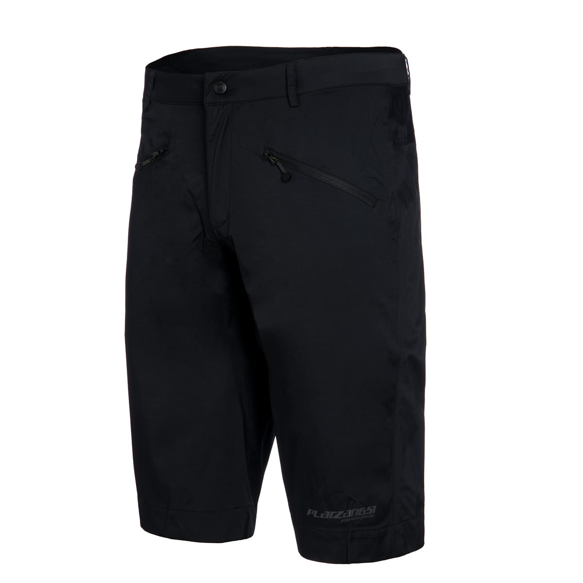 Regenhose D1 Shorts Schwarz – Wasserdicht, leicht von Platzangst