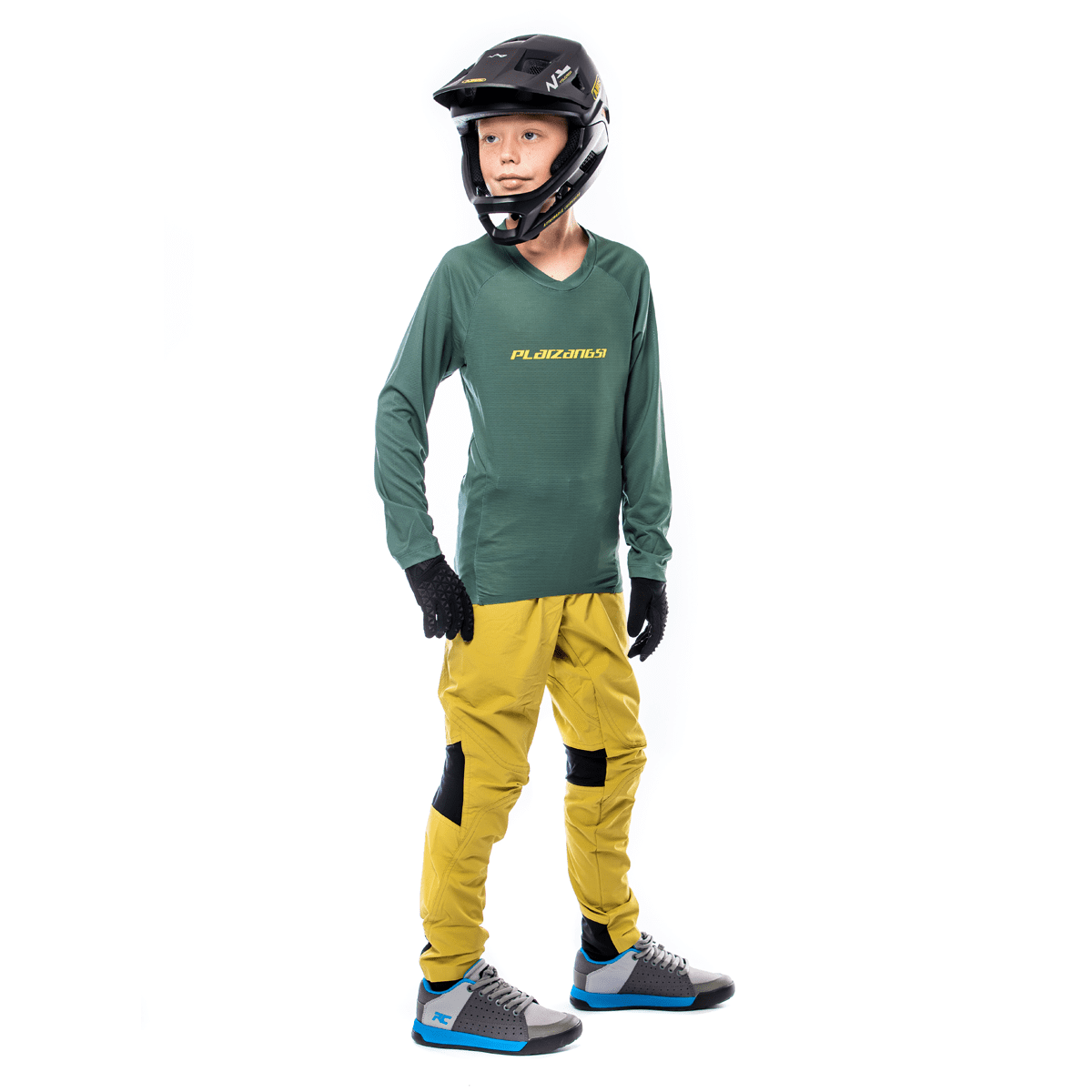 mountainbike bekleidung kinder RC-LS Jersey Youth