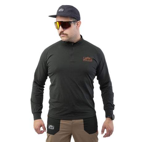 Platzangst Stormchaser LS Trikot - Grün 1