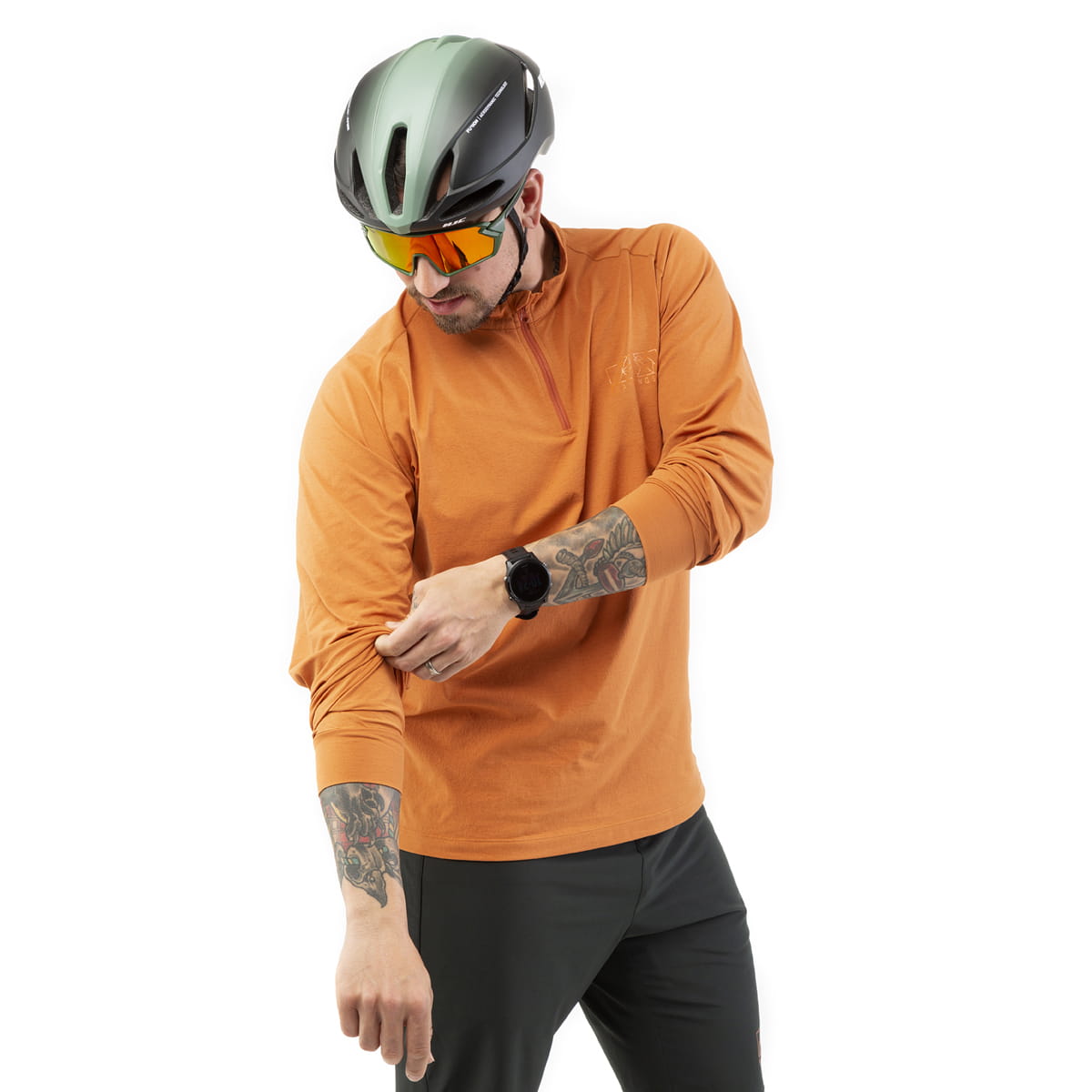 Platzangst Stormchaser LS Trikot - Orange 2