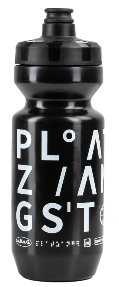 Platzangst Lattitude Trinkflasche Schwarz – BPA-frei & recyclebar