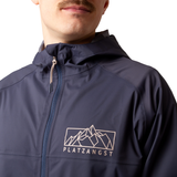 Platzangst DFL Evo Regenjacke - Blau Logo 2