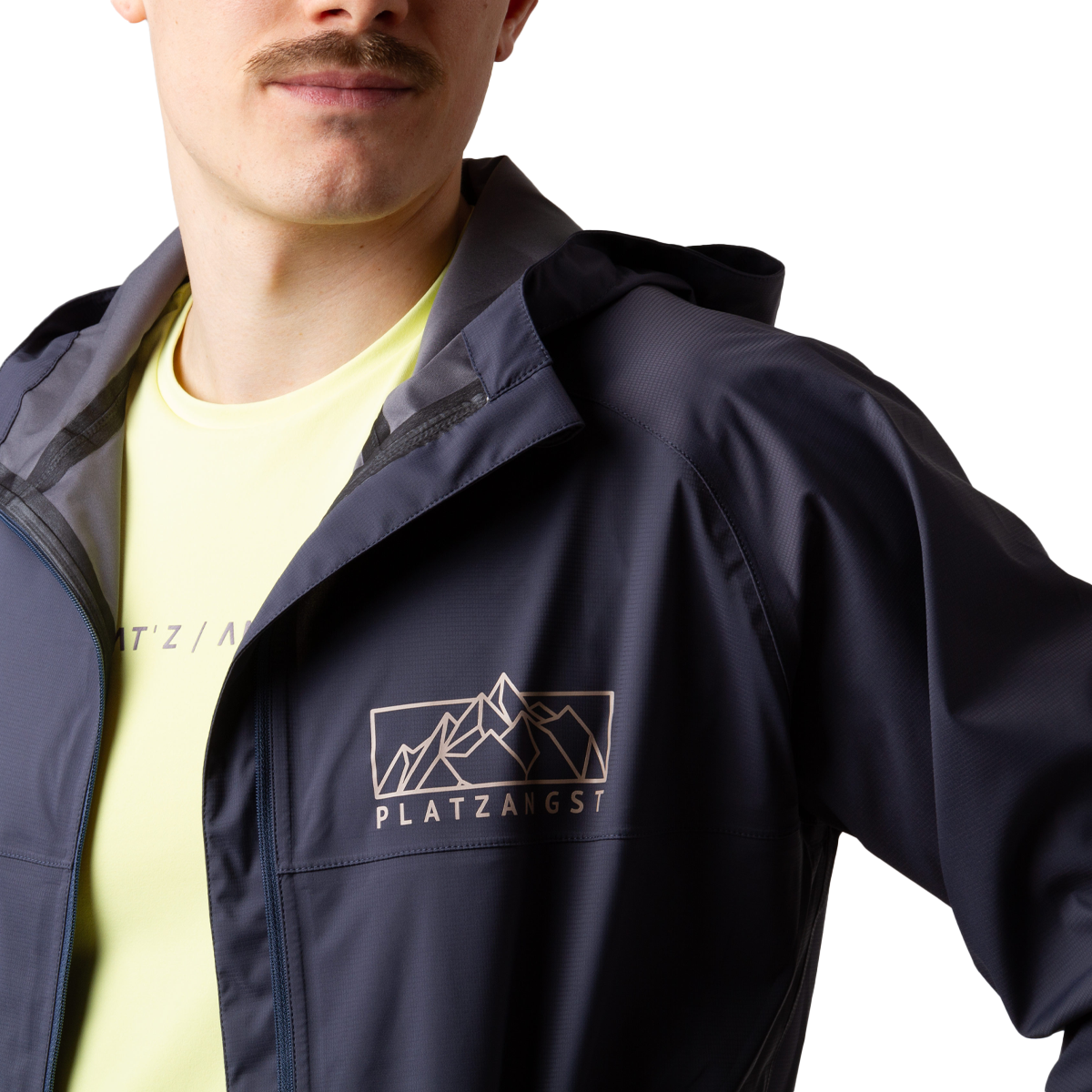 Platzangst DFL Evo Regenjacke - Blau offen 3