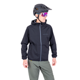 Regenjacke DFL EVO Schwarz - Vorderansicht 02