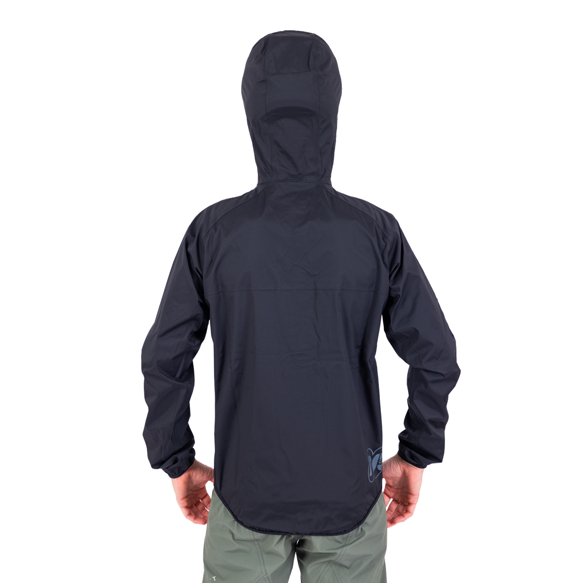 Regenjacke DFL EVO Schwarz - Rückansicht