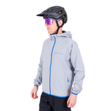 Regenjacke DFL EVO Grau - Vorderansicht 45° Ansicht