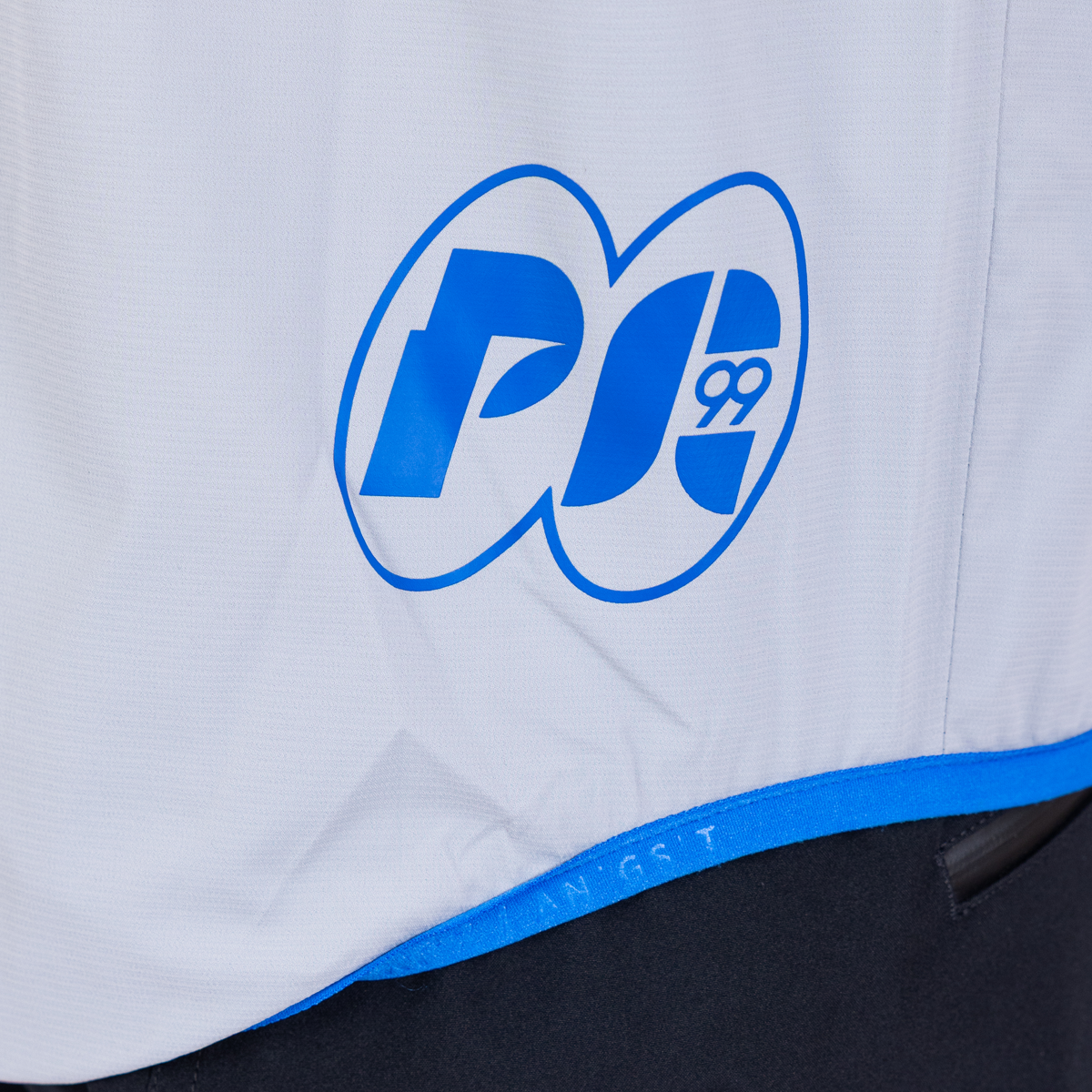 Regenjacke DFL EVO Grau - Detailansicht Rückendruck 