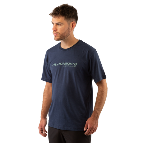 Platzangst Logo T-Shirt - Blau 2
