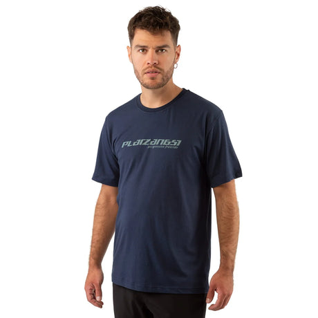 Platzangst Logo T-Shirt - Blau 1