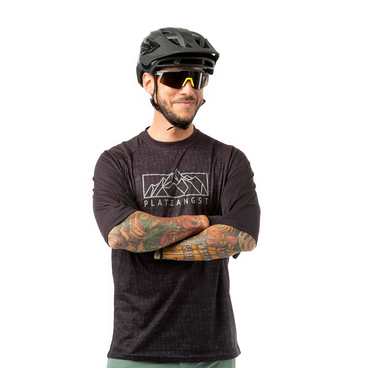 Platzangst Mountain Jersey - Schwarz 6